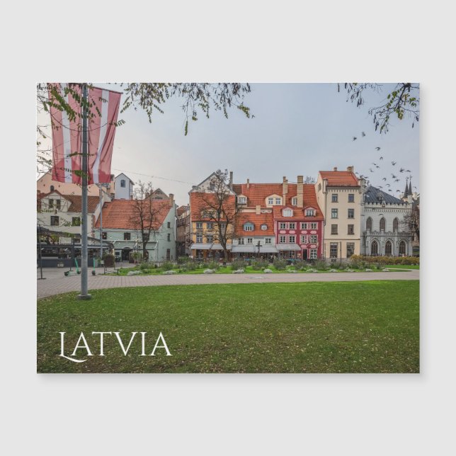 Old town of Riga in autumn (Front)