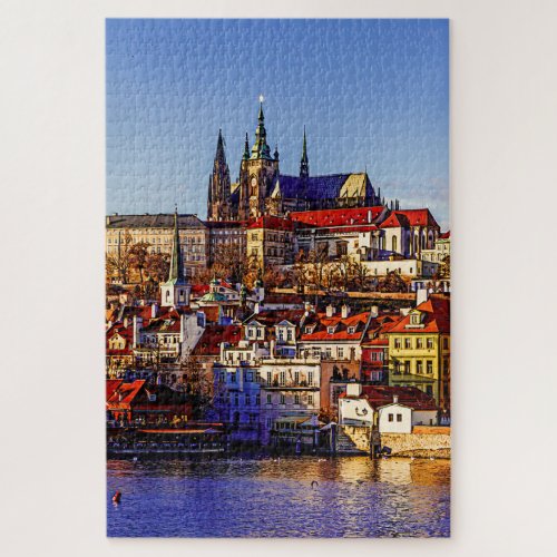 Old town Prague Czech Republic Jigsaw Puzzle