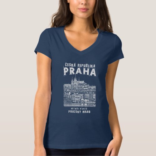 Old town Prague Praha Czech Republic T_Shirt