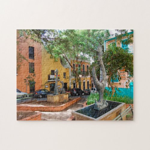 Old Town Puerto Rico Jigsaw Puzzle
