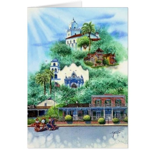 OLD TOWN, SAN DIEGO CARDS (Front)