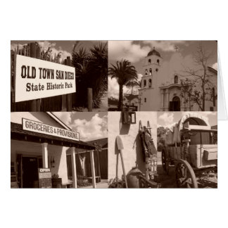 Old Town San Diego State Historical Park Collage Cards