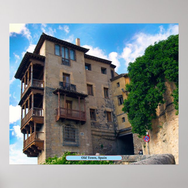 Old Town, Spain Poster (Front)