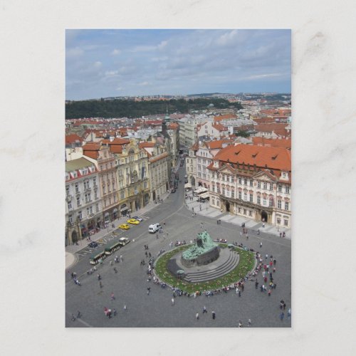 Old Town Square Prague Postcard