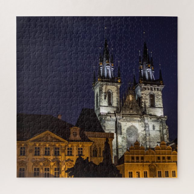 Old Town Square Prague Puzzle (Vertical)
