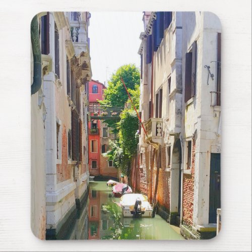 Old Town Venice Canal romantic Italy scene Mouse Pad