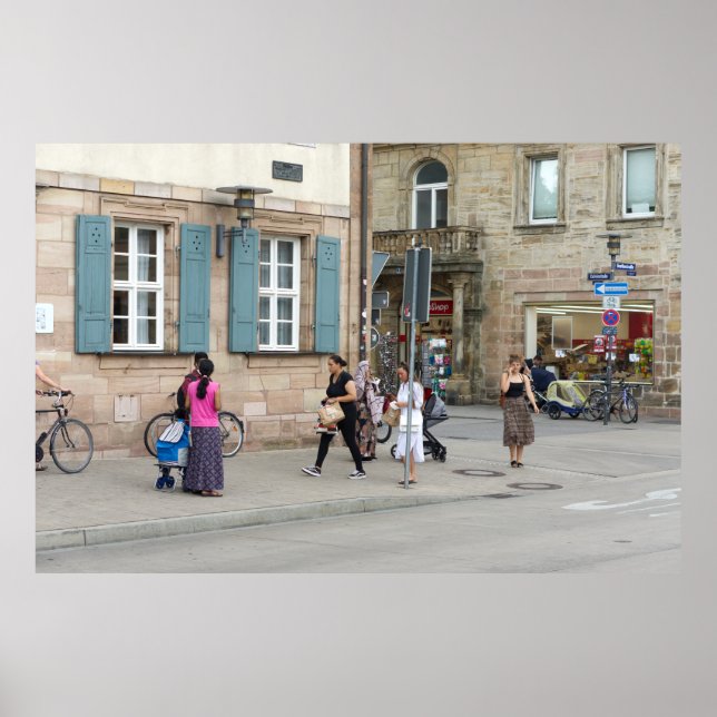 Old Town Windows Poster (Front)