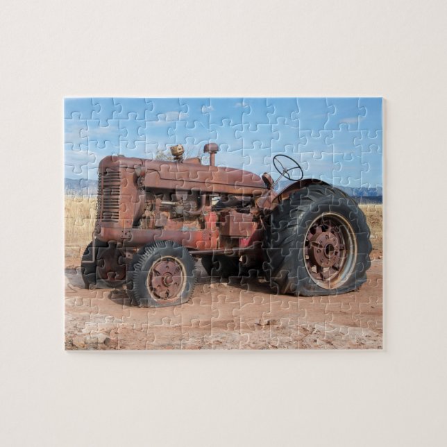 Old Tractor Jigsaw Puzzle (Horizontal)