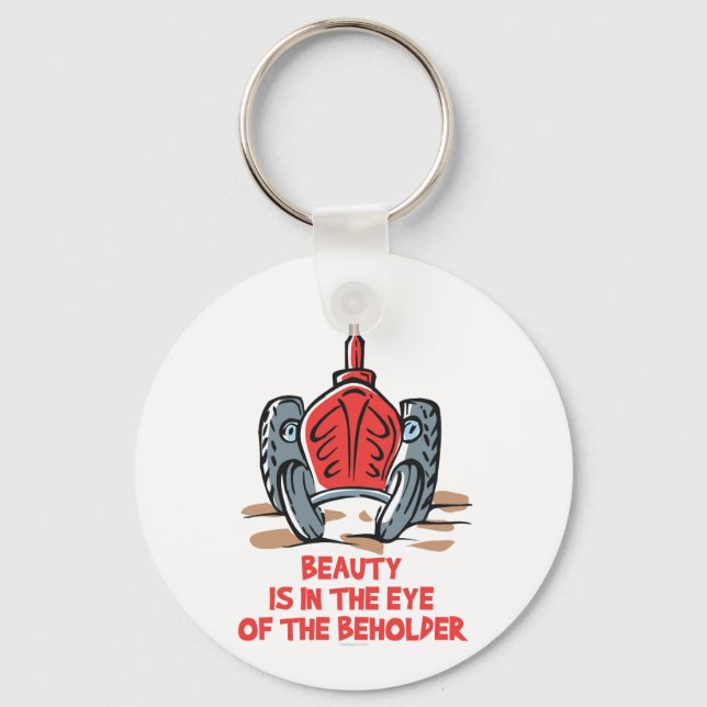 Old Tractor Keychain (Front)