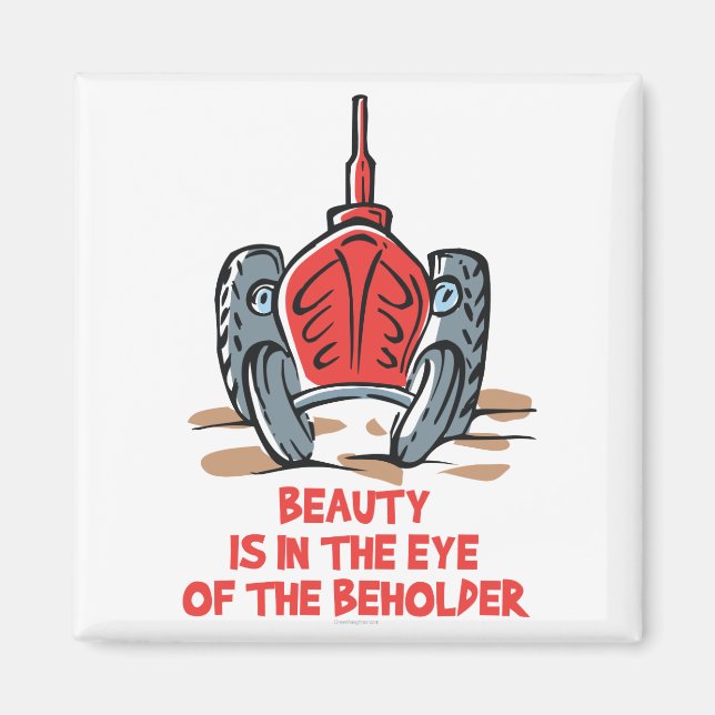 Old Tractor Magnet (Front)