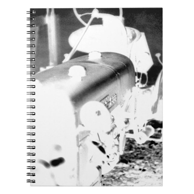 Old Tractor - negative Notebook (Front)
