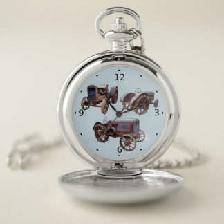 OLD TRACTOR POCKET WATCH