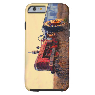 old tractor red machine vintage tough iPhone 6 case