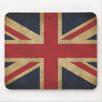 Old Traditional Union Jack Mousepad