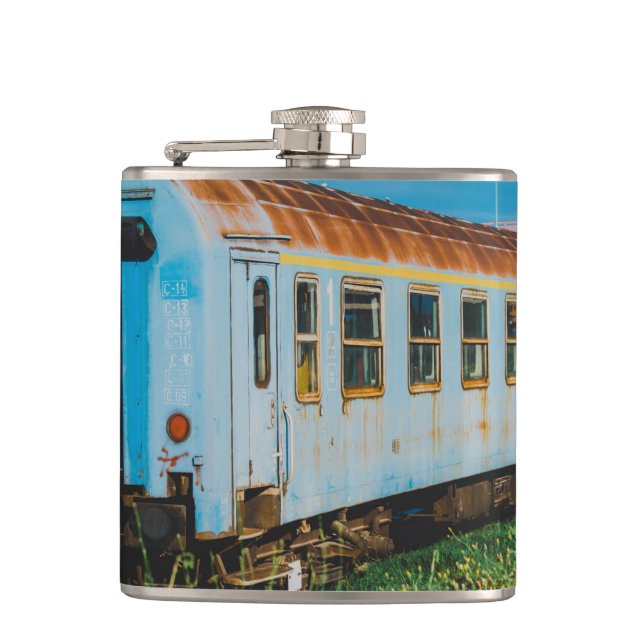 Old train flask (Front)