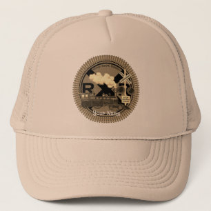 Old Train  Hat