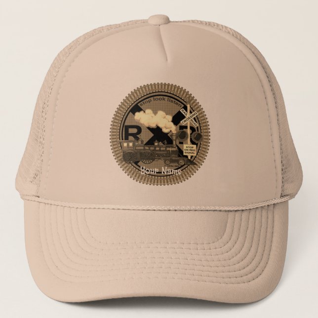 Old Train  Hat (Front)