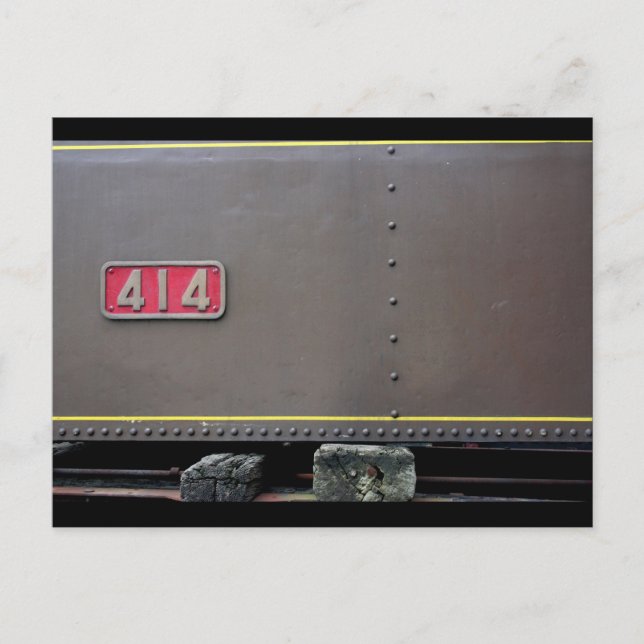 Old Train Mastrou I'm down for maintenance Postcard (Front)