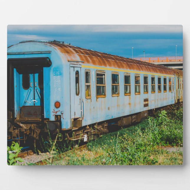 Old train plaque (Front)