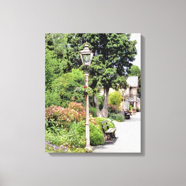 OLD TRAIN STATION CANVAS PRINT (Front)