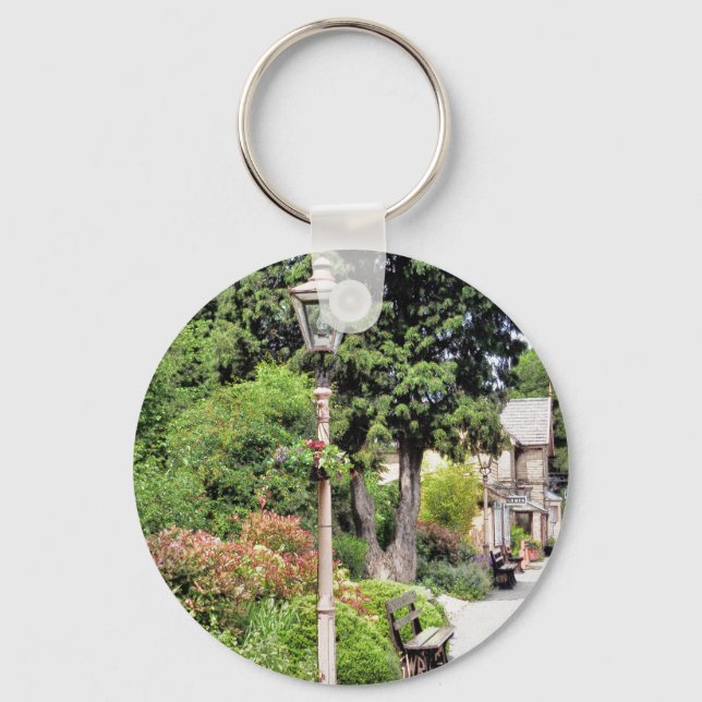 OLD TRAIN STATION KEYCHAIN (Front)