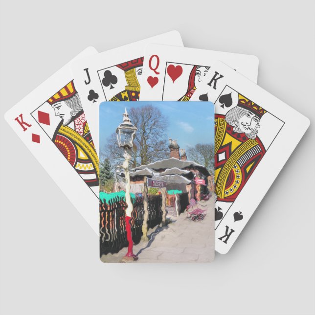 OLD TRAIN STATION POKER CARDS (Back)