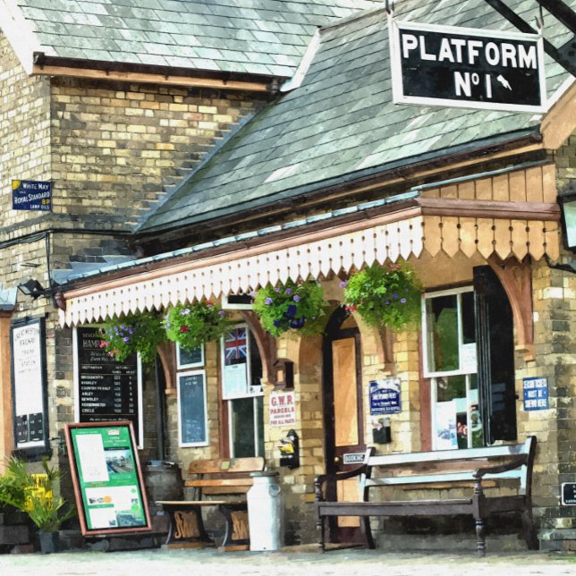 OLD TRAIN STATION POSTER (Creator Uploaded)