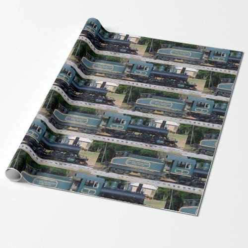 Old Train Wrapping Paper