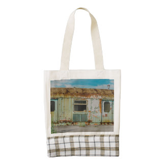 Old train zazzle HEART tote bag
