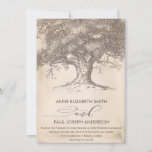 Old Tree Wedding Invitation at Zazzle