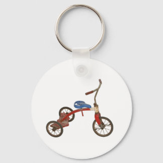 Old Tricycle Keychain