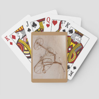 old tricycle poker playing cards