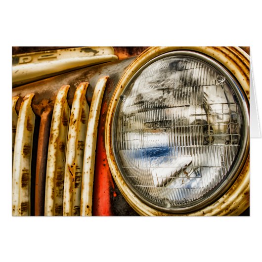 Old Truck Design Cards (Front Horizontal)