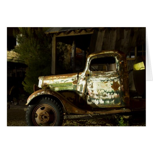 Old Truck - Light Painted Cards (Front Horizontal)