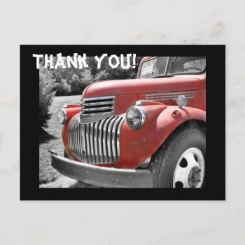 Old Truck Postcard by sharpcreations at Zazzle
