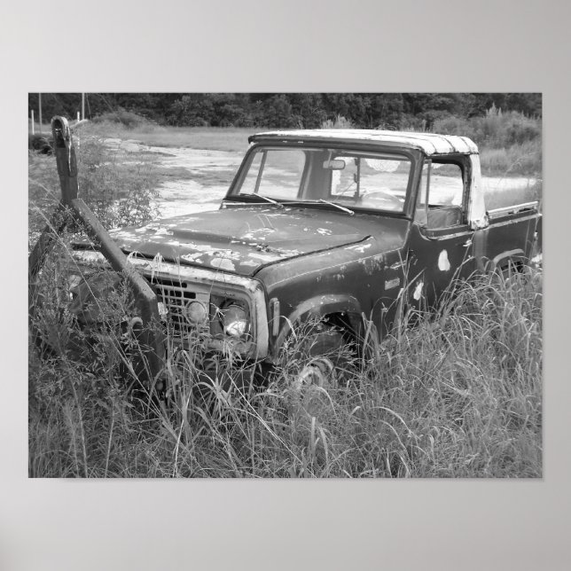 Old Truck Poster (Front)