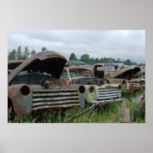 OlD Trucks Photo Print