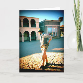 Old Tucson Studios Greeting Card