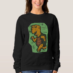 old turtle running sweatshirt