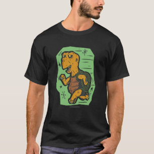 old turtle running T-Shirt