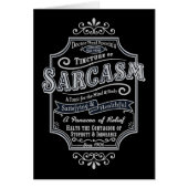 Old Tyme Sarcasm (Front)