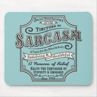 Old Tyme Sarcasm Mouse Pad