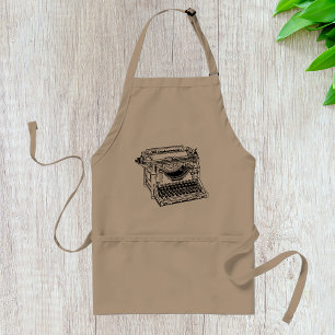 Old Typewriter Apron