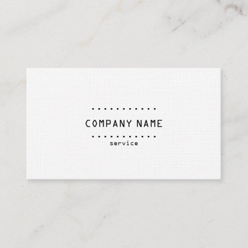 Old Typewriter Business Card Template