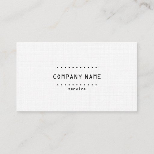 Customizable Old Typewriter Business Card Template