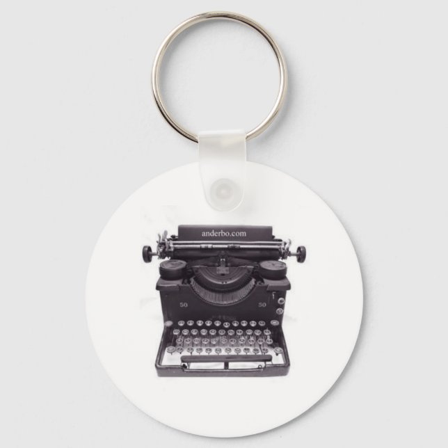 OLD TYPEWRITER KEYCHAIN (Front)