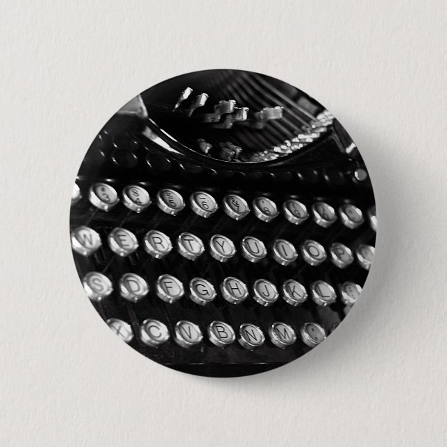Old typewriter keys button (Front)
