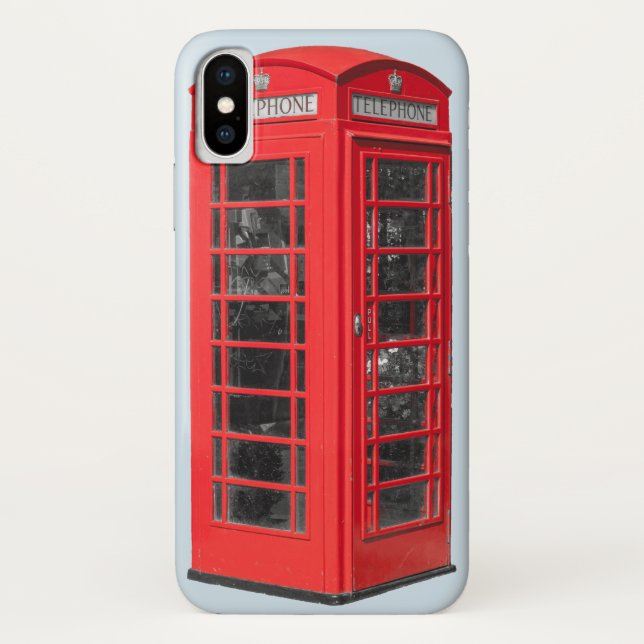 Old UK Telephone Box Case-Mate iPhone Case (Back)