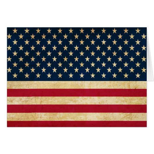 Old USA flag (Front Horizontal)