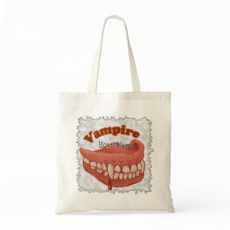 Old Vampire Teeth Tote Bag